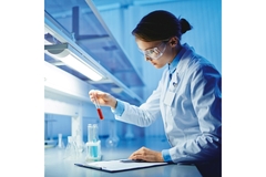 Woman in lab